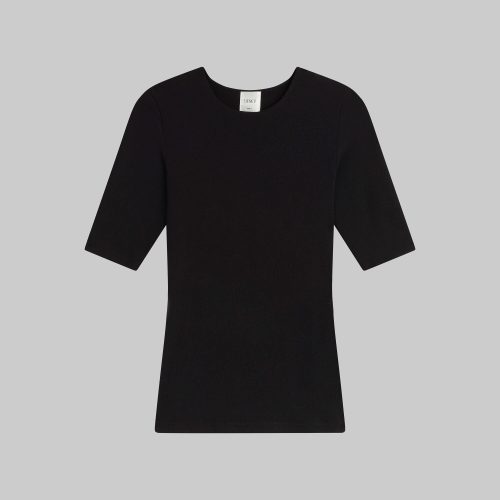 LESET SS24 JULIEN MID SLEEVE TEE BLACK ad2a8ce5 0a13 4199 ac98 a3145a2c778d