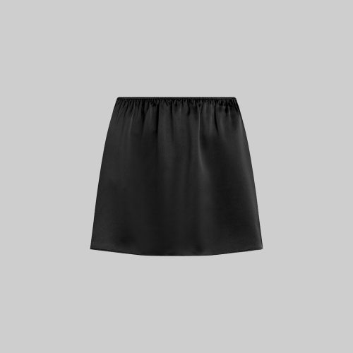 LESET BARB MINI SKIRT BLACK