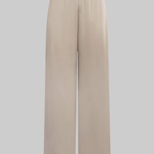 LESET BARB BARB WIDE LEG PANT LIQUID BRONZE FLAT 1