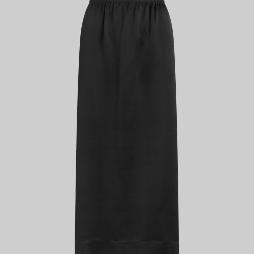 LESET BARB BARBMIDISKIRT BLACK FLAT 1