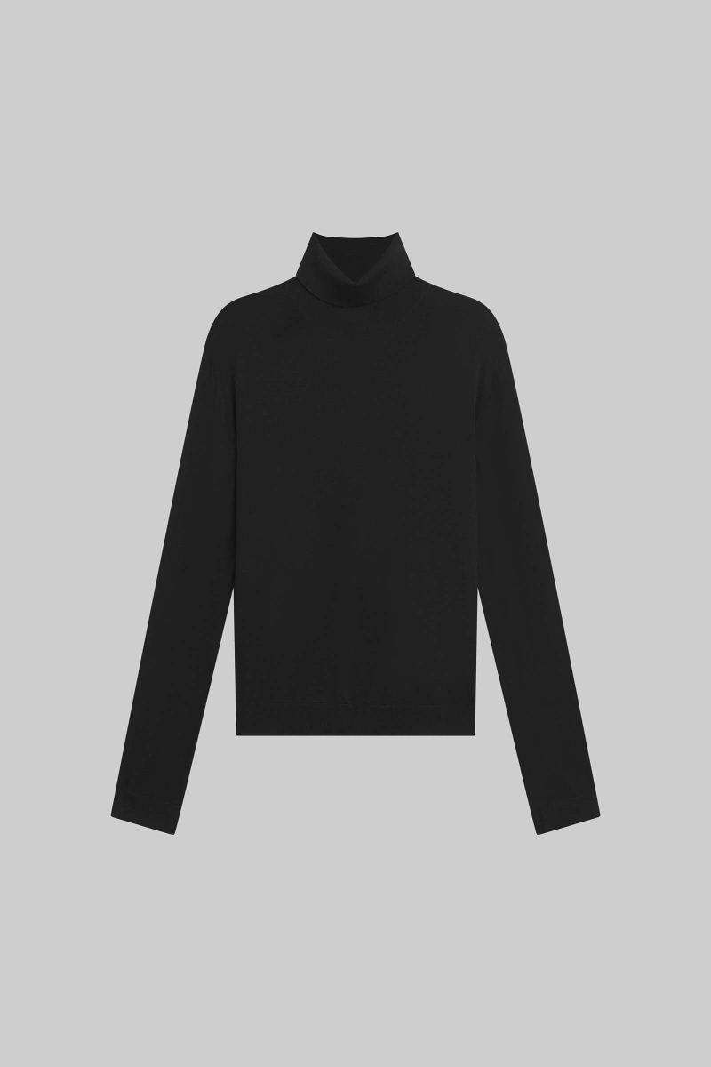 LESET JAMES HR24 James Turtleneck Winter Black Flat b8f58d1a f4ee 4a8d ba62 c89736cebace