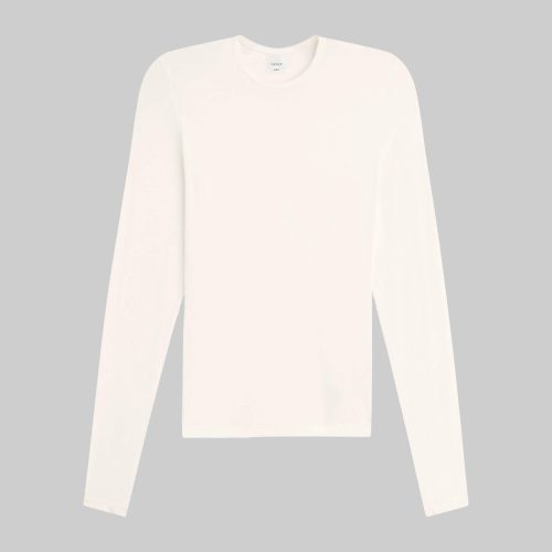 LESET JULIEN JULIENSLIMFITLONGSLEEVE CREME FLAT 1