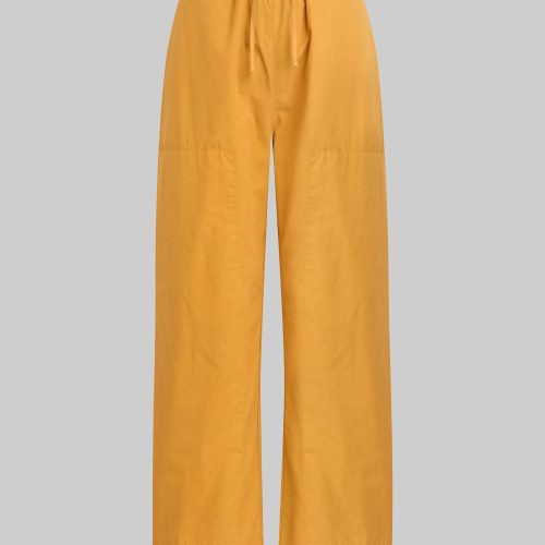 LESET KYOTO KYOTOCARPENTERPANT MUSTARD FLAT 1