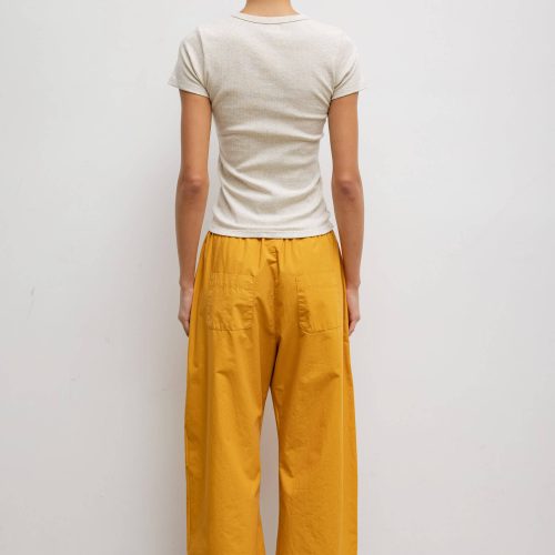 LESET KYOTO KYOTOCARPENTERPANT MUSTARD ONMODEL 4