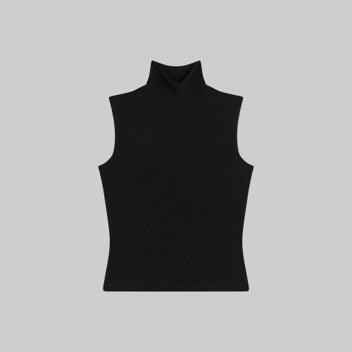 LESET LAUREN LAUREN SLEEVELESS TURTLENECK MOSS FLAT 1