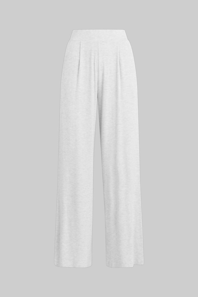 LESET LAUREN LAURENPLEATEDPOCKETPANT CLOUD FLAT 1