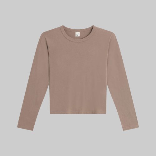 LESET MARGO THE MARGO LONG SLEEVE AFFOGATO FLAT