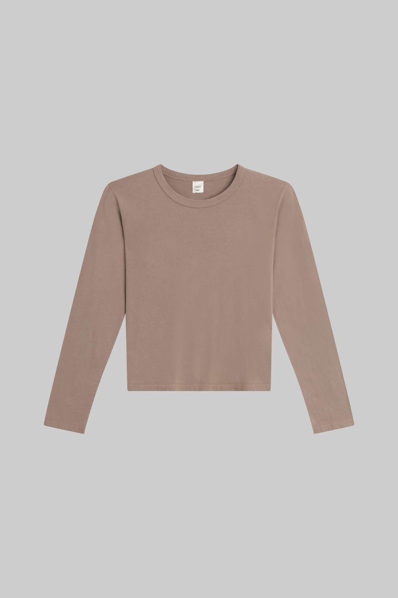 LESET MARGO THE MARGO LONG SLEEVE AFFOGATO FLAT