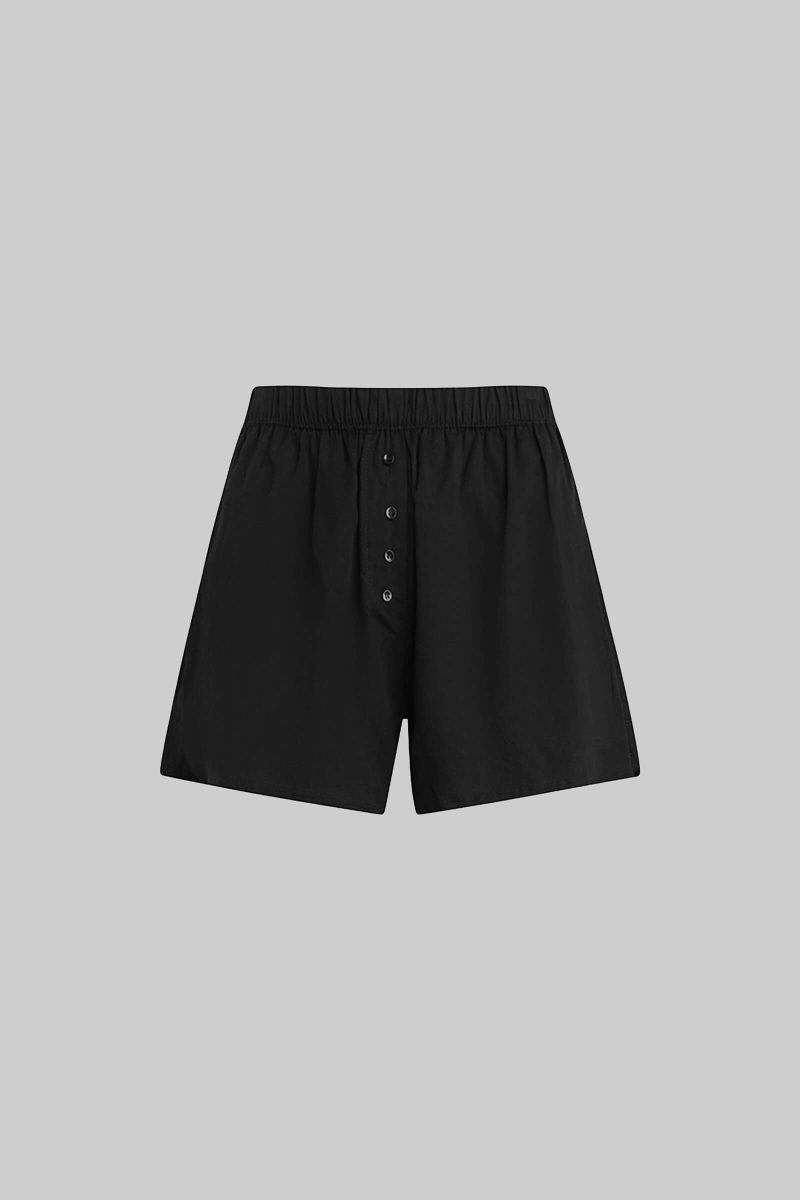 LESET YOKO YOKOBOXERSHORT BLACK FLAT 1