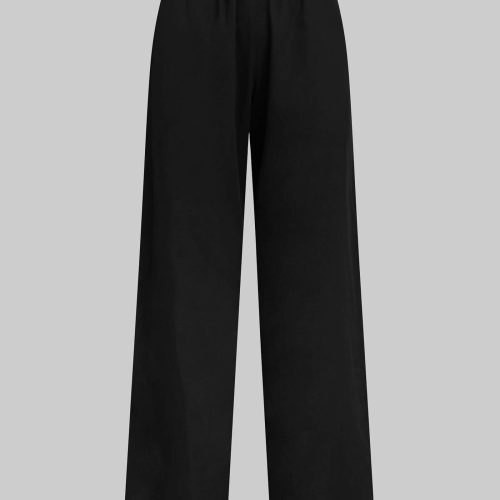 LESET YOKO YOKOPOCKETPANT BLACK FLAT 1