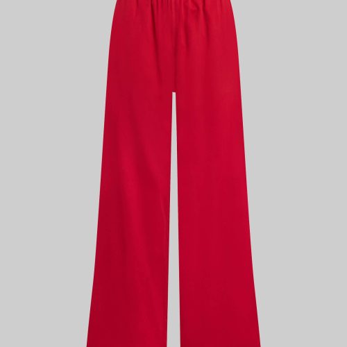 LESET YOKO YOKOPOCKETPANT RED FLAT 1