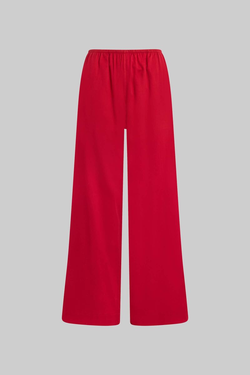 LESET YOKO YOKOPOCKETPANT RED FLAT 1