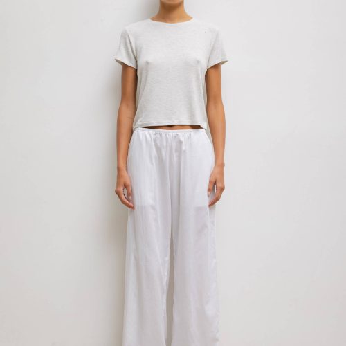 LESET YOKO YOKOPOCKETPANT WHITE ONMODEL 2