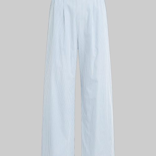 LESET YOSHI YOSHI WIDE LEG BOXER PANT SEASIDE STRIPE FLAT 1